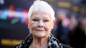 LONDON, ENGLAND - OCTOBER 12: Dame Judi Dench attends the "Belfast" European Premiere during the 65th BFI London Film Festival at The Royal Festival Hall on October 12, 2021 in London, England. (Photo by Lia Toby/Getty Images for BFI)