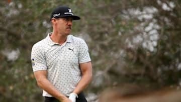 NAPA, CALIFORNIA - SEPTEMBER 11: Graham DeLaet hits his tee shot on the 4th hole during round two of the Safeway Open at Silverado Resort on September 11, 2020 in Napa, California. (Photo by Sean M. Haffey/Getty Images)