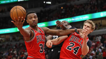 Lauri Markkanen, Wendell Carter Jr., Chicago Bulls (Photo by Jonathan Daniel/Getty Images)