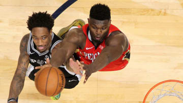 Zion Williamson #1 of the New Orleans Pelicans (Photo by Chris Graythen/Getty Images)