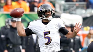 CINCINNATI, OH - JANUARY 1: Joe Flacco