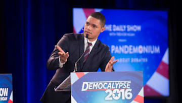 MANCHESTER, NH - FEBRUARY 05: Comedy Central's 'The Daily Show with Trevor Noah' Presents 'Podium Pandemonium: A Debate About Debates,' New Hampshire Primary 2016 off-air event