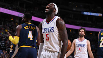 DENVER, CO - FEBRUARY 27: Montrezl Harrell #5 of the LA Clippers