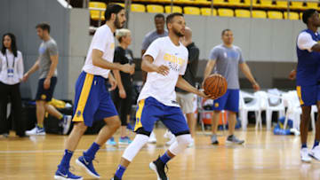 SHENZHEN, CHINA - OCTOBER 04: Stephen Curry