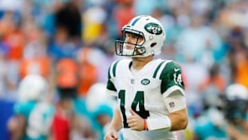 Sam Darnold #14 of the New York Jets (Photo by Michael Reaves/Getty Images)