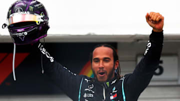 Lewis Hamilton, Mercedes, Hungary, Formula 1 (Photo by Leonhard Foeger/Pool via Getty Images)