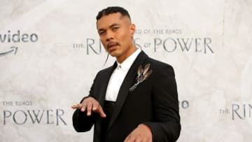 LONDON, ENGLAND - AUGUST 30: Ismael Cruz Cordoba attends "The Lord Of The Rings: The Rings Of Power" World Premiere at Leicester Square on August 30, 2022 in London, England. (Photo by Lia Toby/Getty Images)