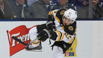 TORONTO, ON - APRIL 16: Brad Marchand