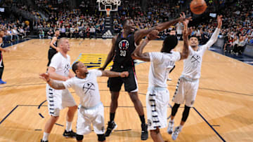 DENVER, CO - MARCH 16: Brandon Bass