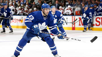 TORONTO, ON - DECEMBER 11: Nazem Kadri #43 of the Toronto Maple Leafs skates against the Colorado Avalanche during the second period at the Air Canada Centre on December 11, 2016 in Toronto, Ontario, Canada. (Photo by Kevin Sousa/NHLI via Getty Images)