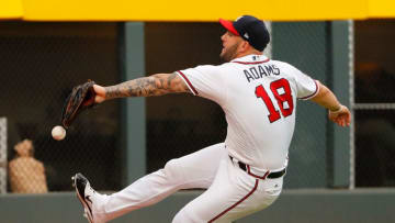 ATLANTA, GA - AUGUST 08: Matt Adams