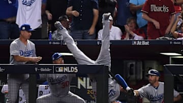 PHOENIX, AZ - OCTOBER 09: Cody Bellinger (Photo by Norm Hall/Getty Images)