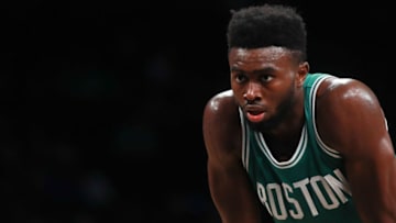 NEW YORK, NY - OCTOBER 13: Jaylen Brown