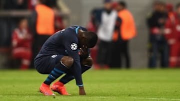 MUNICH, GERMANY - APRIL 21: Jackson Martinez of FC Porto after defeat in the UEFA Champions League Quarter Final Second Leg match between FC Bayern Muenchen and FC Porto at Allianz Arena on April 21, 2015 in Munich, Germany. (Photo by Dennis Grombkowski/Bongarts/Getty Images)