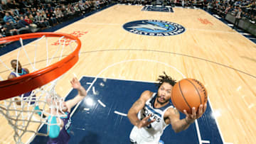 MINNEAPOLIS, MN - DECEMBER 5: Derrick Rose #25 of the Minnesota Timberwolves. Copyright 2018 NBAE (Photo by David Sherman/NBAE via Getty Images)