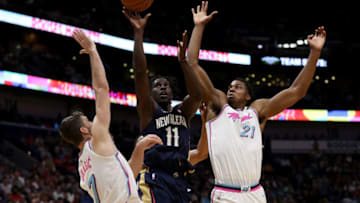 NEW ORLEANS, LA - FEBRUARY 23: Jrue Holiday