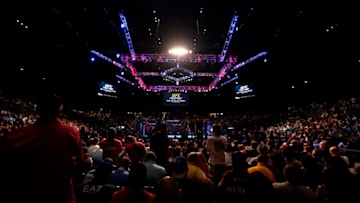 LAS VEGAS, NV - JULY 07: A general view of the arena during the UFC Fight Night event inside the MGM Grand Garden Arena on July 7, 2016 in Las Vegas, Nevada. (Photo by Brandon Magnus/Zuffa LLC/Zuffa LLC via Getty Images)