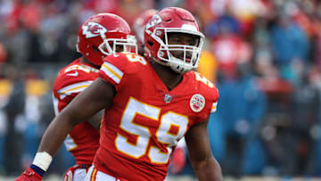 Kansas City Chiefs Reggie Ragland (Photo by Scott Winters/Icon Sportswire via Getty Images)