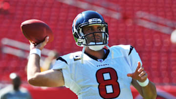 TAMPA, FL - NOVEMBER 13: Quarterback Matt Schaub