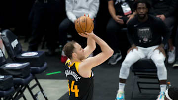 Utah Jazz forward Bojan Bogdanovic (Russell Isabella-USA TODAY Sports)