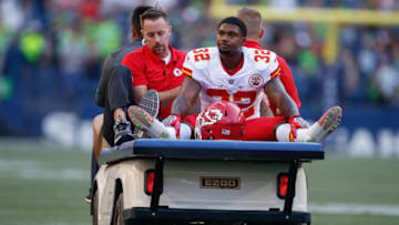 SEATTLE, WA - AUGUST 25: Running back Spencer Ware