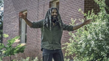 Khary Payton as Ezekiel - The Walking Dead _ Season 11, Episode 7 - Photo Credit: Josh Stringer/AMC