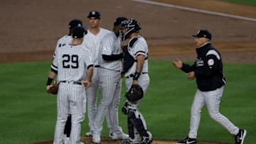 NEW YORK, NY - OCTOBER 03: Manager Joe Girardi (Photo by Abbie Parr/Getty Images)
