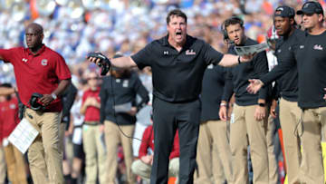South Carolina Gamecocks head coach Will Muschamp. Mandatory Credit: Kim Klement-USA TODAY Sports