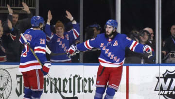 Mika Zibanejad, New York Rangers (Photo by Bruce Bennett/Getty Images)