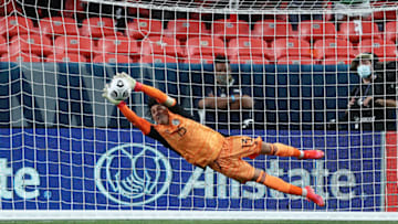 América goalie Guillermo Ochoa is likely to start all three matches for Team Mexico, perhaps putting his availability for the Aguilas' Oct. 16 match against the Tuneros in doubt. (Photo by Omar Vega/Getty Images)