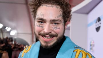 LOS ANGELES, CA - OCTOBER 09: Post Malone attends the 2018 American Music Awards at Microsoft Theater on October 9, 2018 in Los Angeles, California. (Photo by Kevork Djansezian/Getty Images For dcp)