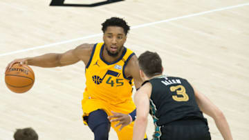 Utah Jazz guard Donovan Mitchell (Russell Isabella-USA TODAY Sports)