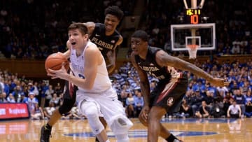 DURHAM, NC - FEBRUARY 25: Grayson Allen
