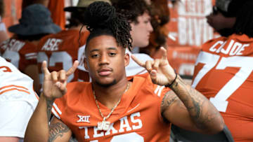 Jaylon Guilbeau, Texas football. Mandatory Credit: Scott Wachter-USA TODAY Sports
