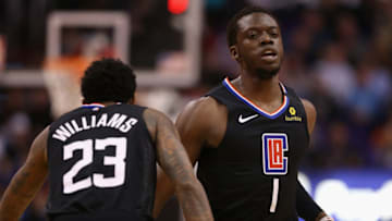 LA Clippers Lou Williams and Reggie Jackson (Photo by Christian Petersen/Getty Images)