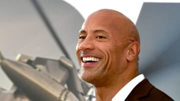 HOLLYWOOD, CALIFORNIA - JULY 13: Dwayne Johnson arrives at the premiere of Universal Pictures' "Fast & Furious Presents: Hobbs & Shaw" at Dolby Theatre on July 13, 2019 in Hollywood, California. (Photo by Kevin Winter/Getty Images)
