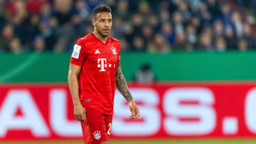 GELSENKIRCHEN, GERMANY - MARCH 03: (BILD ZEITUNG OUT) Corentin Tolisso of Bayern Muenchen looks on during the DFB Cup quarterfinal match between FC Schalke 04 and FC Bayern Muenchen at Veltins Arena on March 3, 2020 in Gelsenkirchen, Germany. (Photo by Mario Hommes/DeFodi Images via Getty Images)