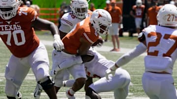 Bijan Robinson, Texas Football Mandatory Credit: Scott Wachter-USA TODAY Sports