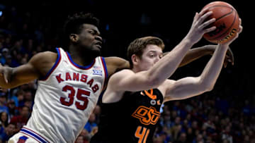 LAWRENCE, KS - FEBRUARY 3: Mitchell Solomon