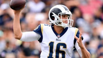 LOS ANGELES, CA - SEPTEMBER 17: Jared Goff