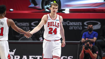 Lauri Markkanen, Bulls Rumors (Photo by Nic Antaya/Getty Images)