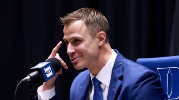 Duke basketball head coach-in-waiting Jon Scheyer (Photo by Grant Halverson/Getty Images)