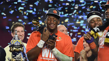 GLENDALE, AZ - DECEMBER 31: Clelin Ferrell
