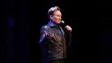 NEW YORK, NY - NOVEMBER 08: Conan O'Brien performs onstage during New York Comedy Festival at Beacon Theatre on November 8, 2018 in New York City. 465875 (Photo by Rob Kim/Getty Images)