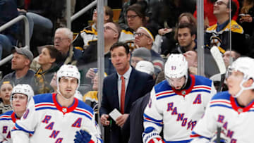 New York Rangers head coach David Quinn