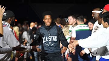 LOS ANGELES, CA - FEBRUARY 17: Kyle Lowry