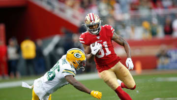 Raheem Mostert (Photo by Michael Zagaris/San Francisco 49ers/Getty Images)