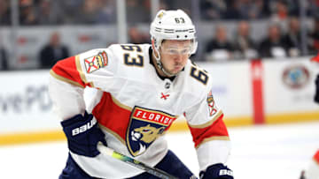 ANAHEIM, CALIFORNIA - FEBRUARY 19: Evgenii Dadonov (Photo by Sean M. Haffey/Getty Images)