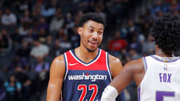 SACRAMENTO, CA - OCTOBER 26: Otto Porter #22 of the Washington Wizards looks on during the game against the Sacramento Kings on October 26, 2018 at Golden 1 Center in Sacramento, California. NOTE TO USER: User expressly acknowledges and agrees that, by downloading and or using this photograph, User is consenting to the terms and conditions of the Getty Images Agreement. Mandatory Copyright Notice: Copyright 2018 NBAE (Photo by Rocky Widner/NBAE via Getty Images)