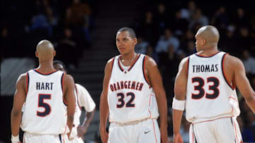 Ryan Blackwell, Boeheim's Army, Syracuse basketball, March 2000 (Credit: Doug Pensinger / Allsport)